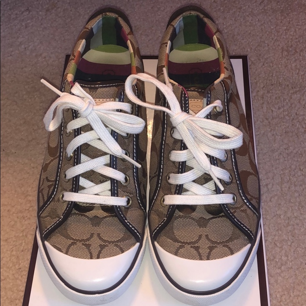 Authentic Coach Sneakers Size 8